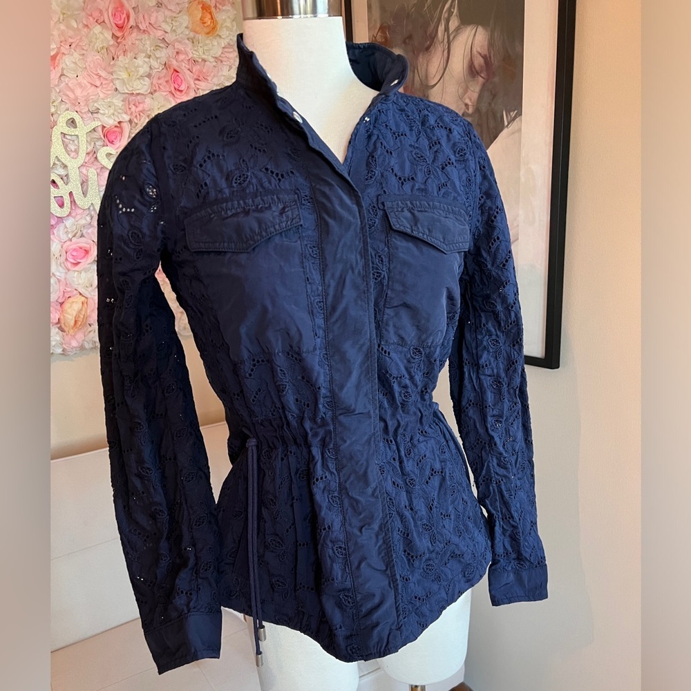 GAP lightweight Navy Utility Jacket for Women